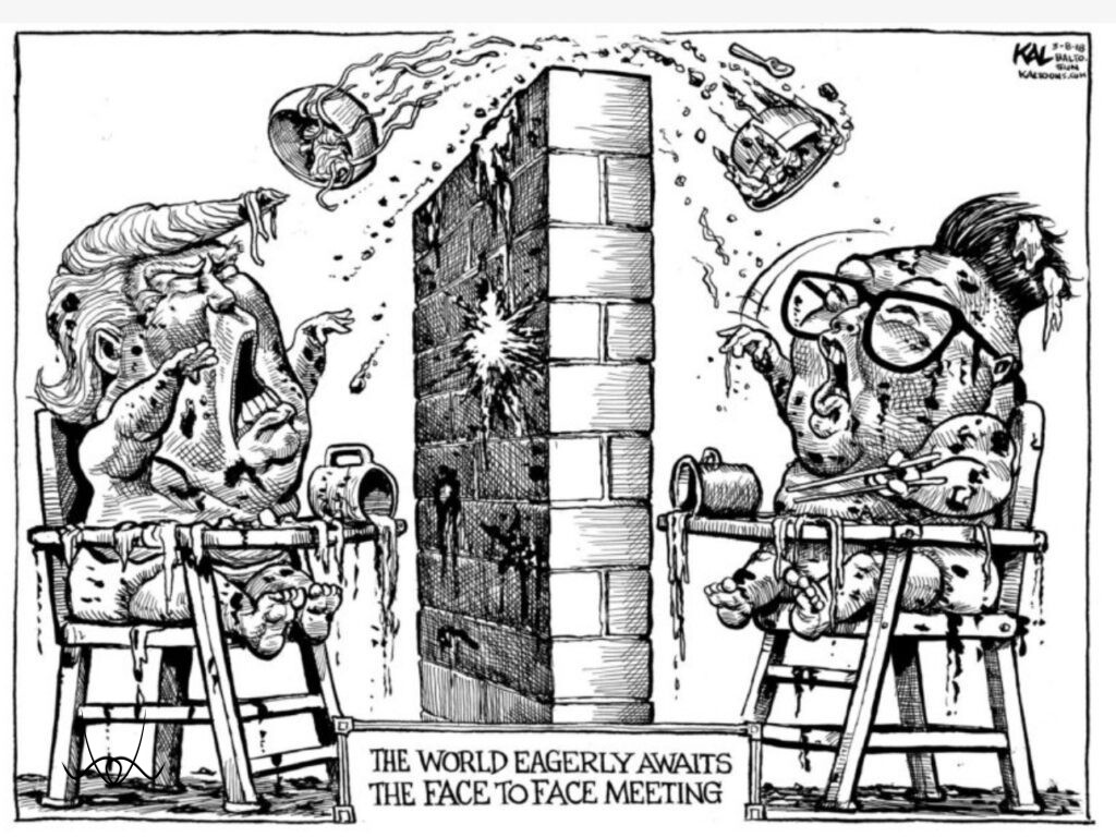 KAL, Kevin Kallaugher politikai karikatúra.