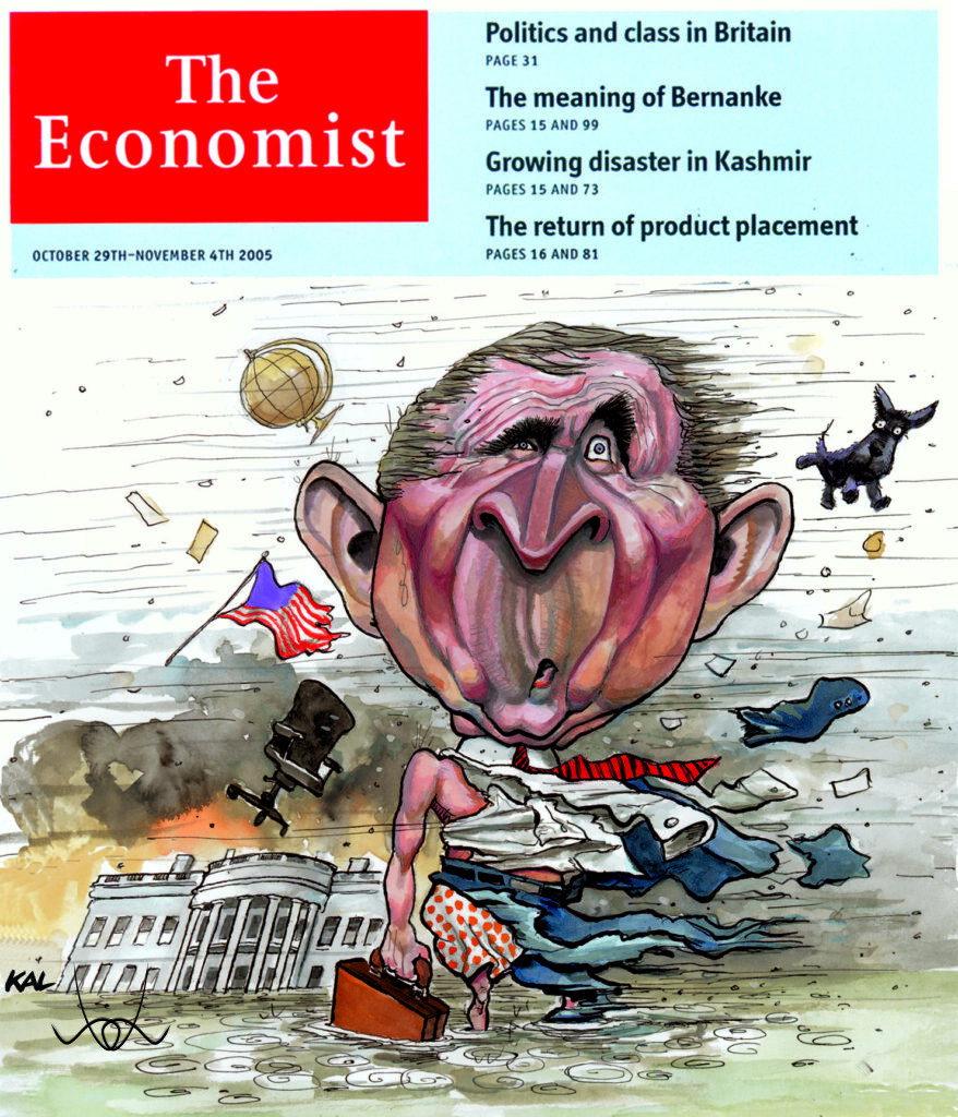 KAL, Kevin Kallaugher politikai karikatúra.