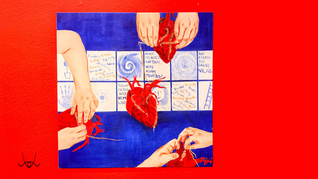 Kortárs művészet és traumaoldás: zacis gyerekek kiállítása a Ludwig Múzeumban